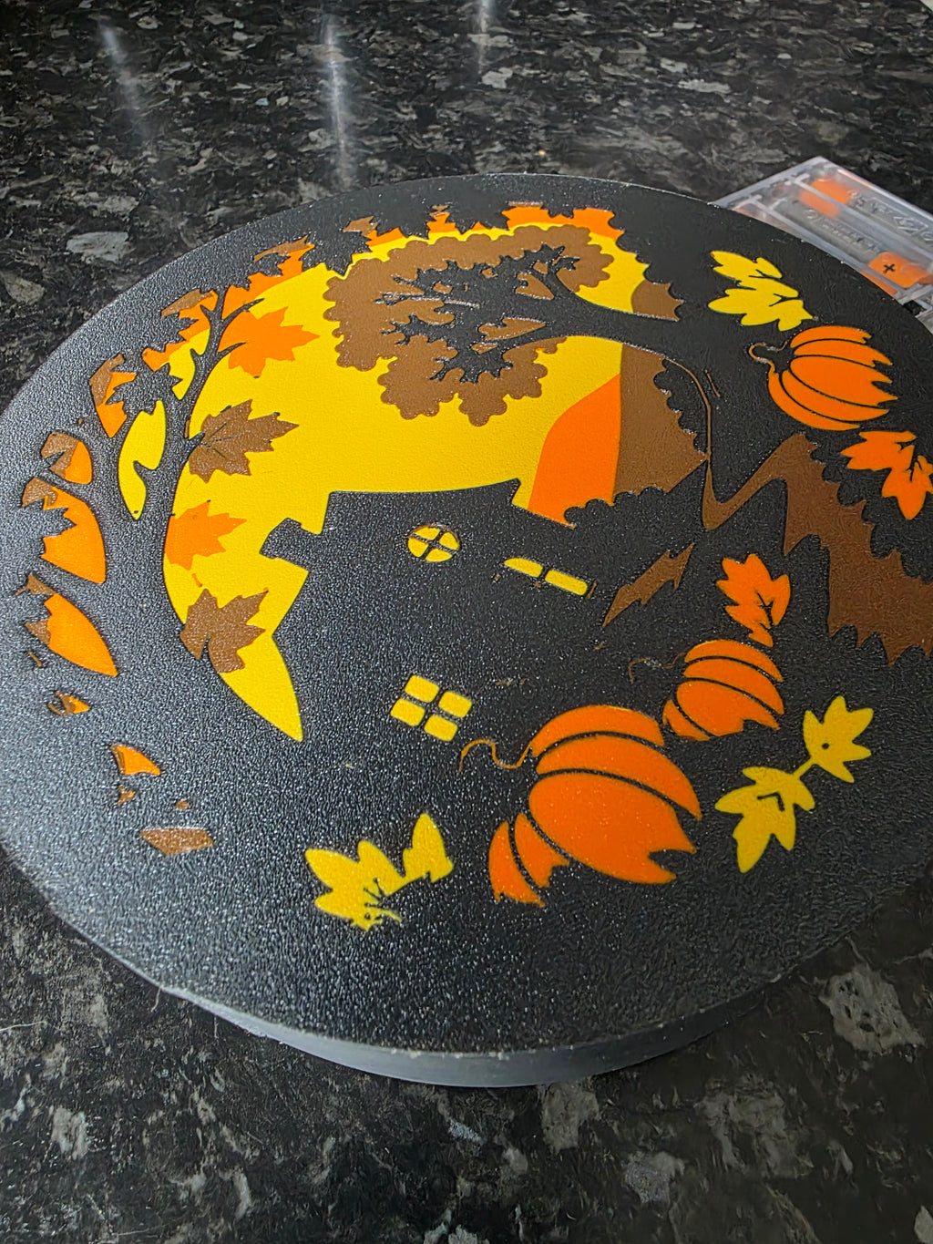 Autumn/Fall lightbox scene