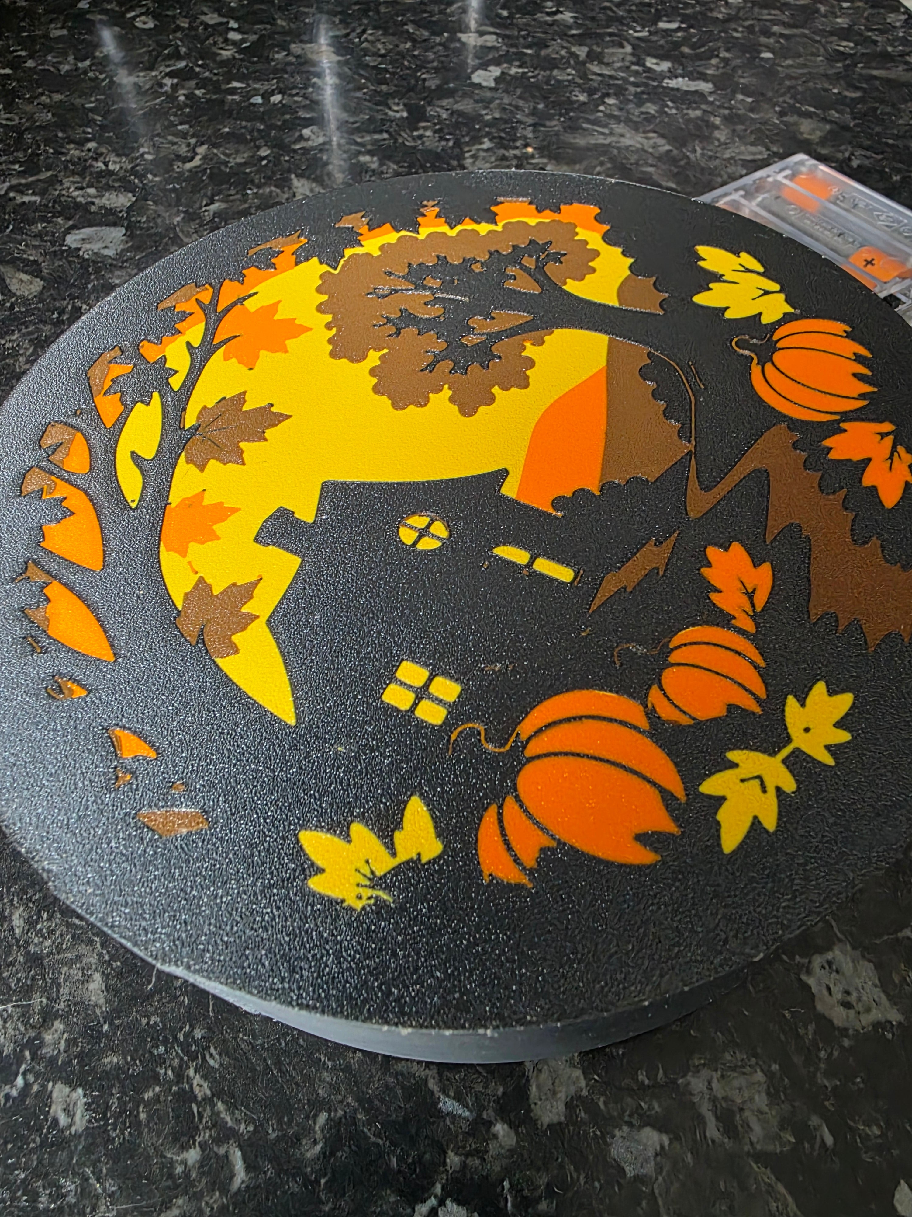 Autumn/Fall lightbox scene
