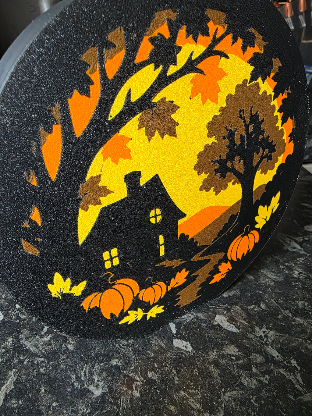 Autumn/Fall lightbox scene