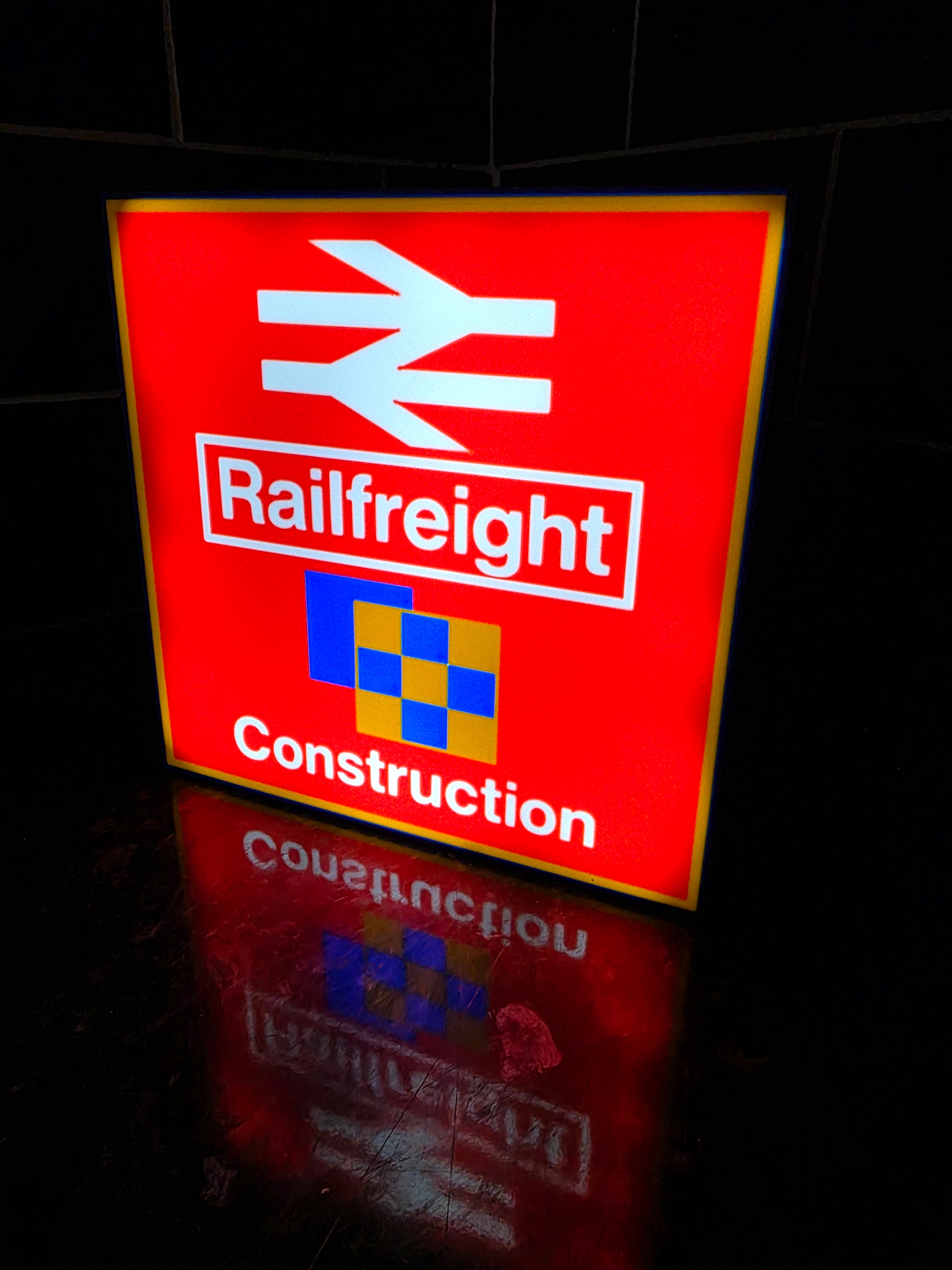 British Rail Railfreight - Construction Sector Lightbox