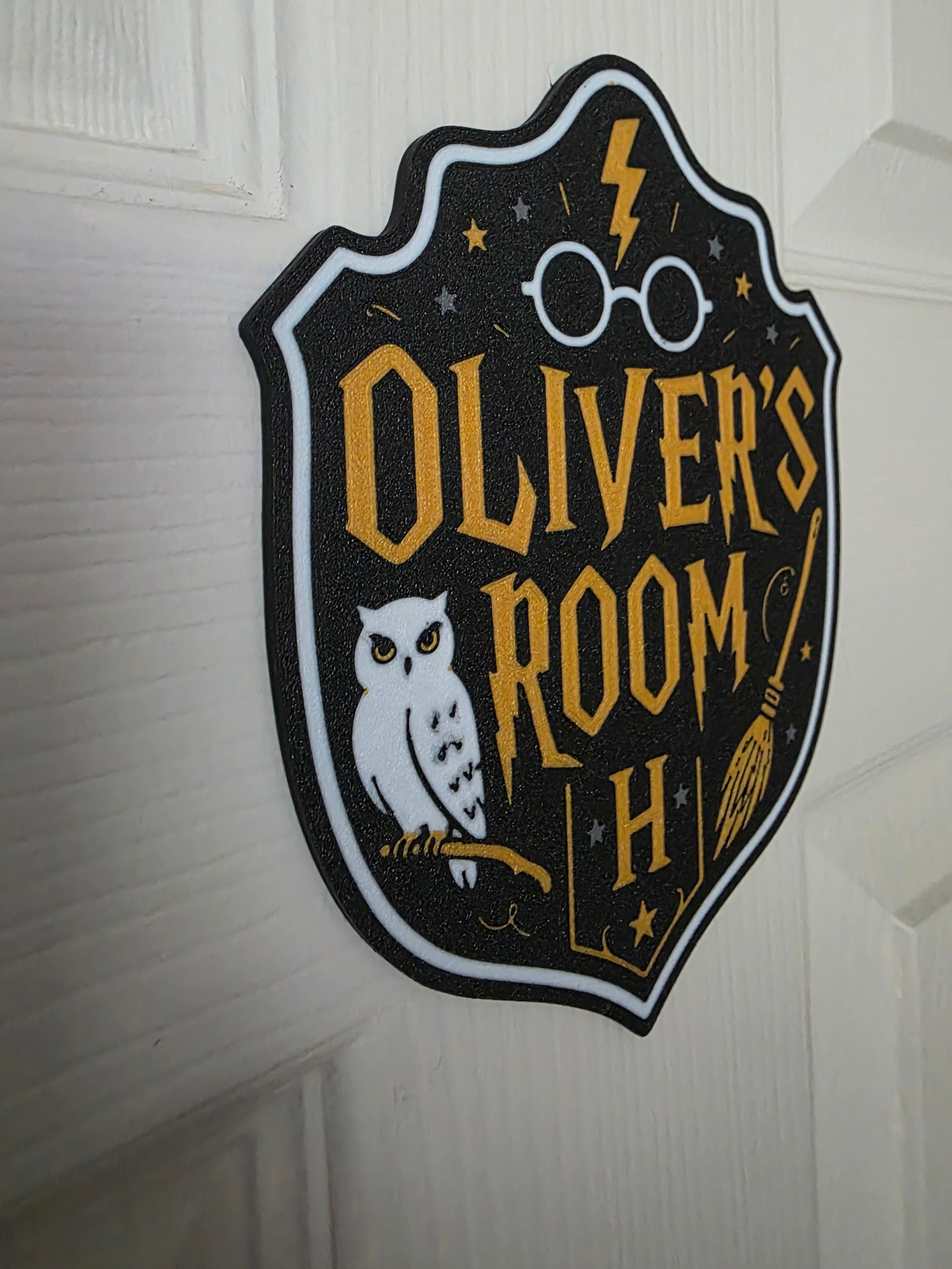 Harry Potter Themed Kid's Bedroom Door Sign - Child's Harry Potter Sign
