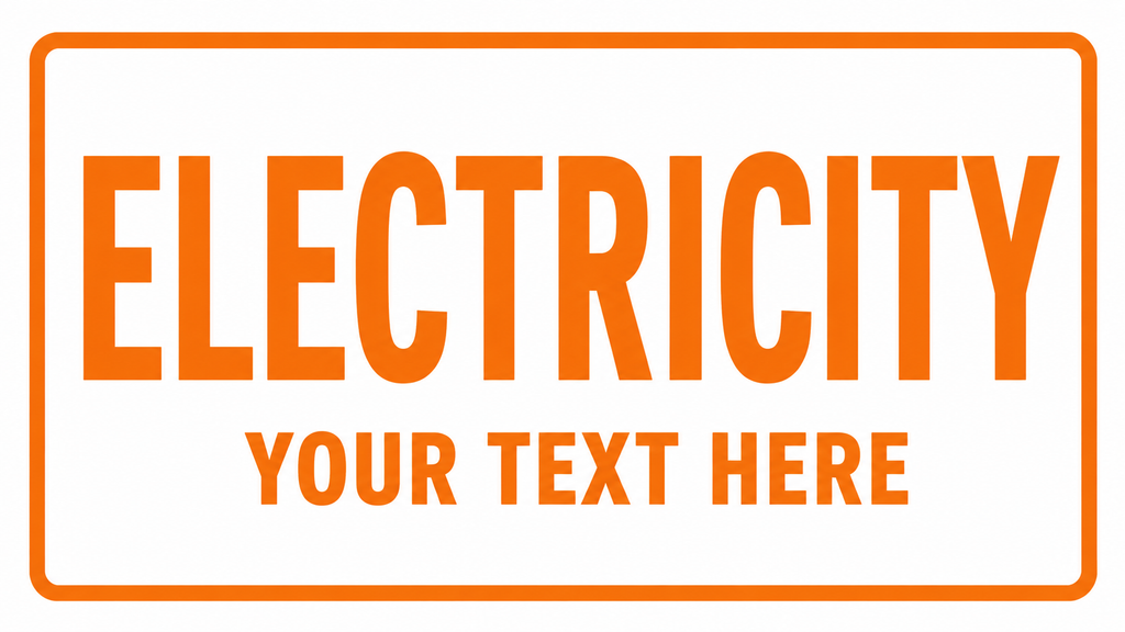 3D Printed Personalised Emergency / Responder Dashboard Sign – Custom Text & Colour