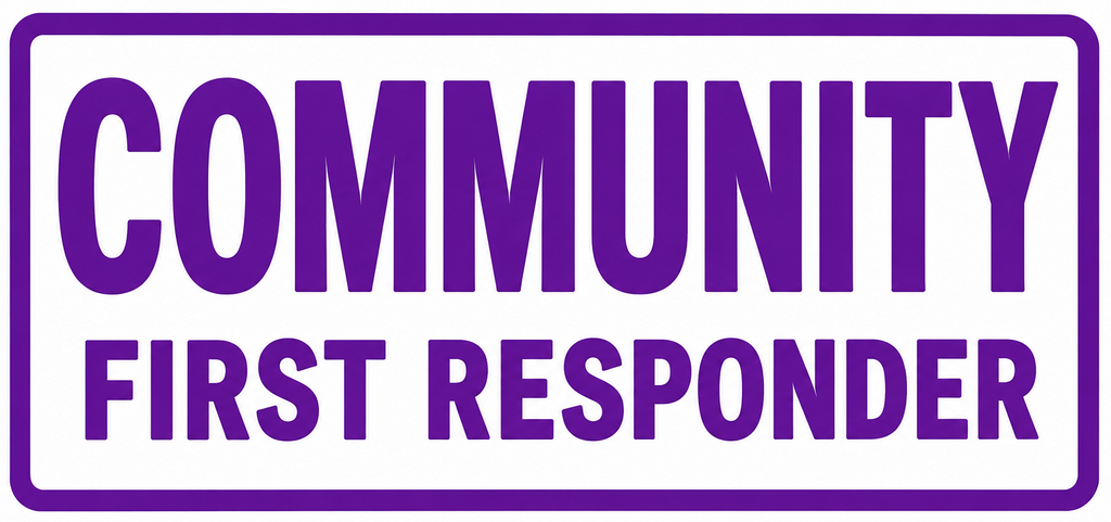 3D Printed Personalised Emergency / Responder Dashboard Sign – Custom Text & Colour