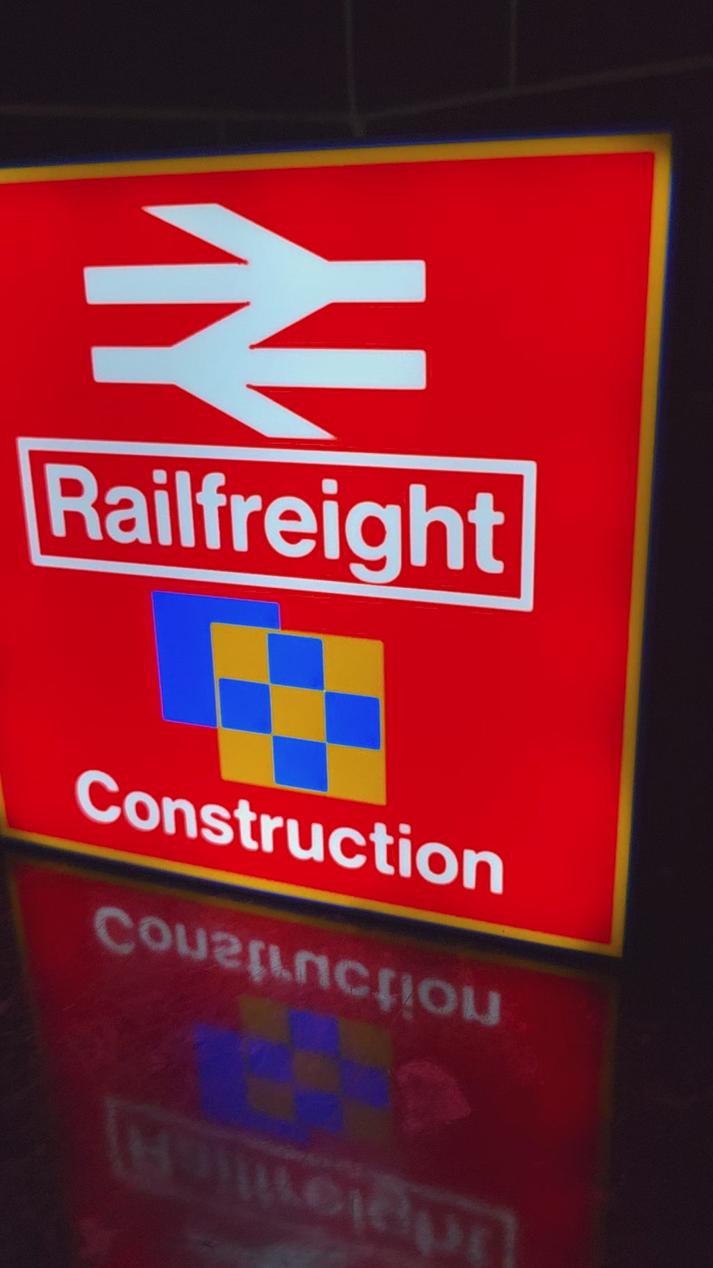 British Rail Railfreight - Construction Sector Lightbox