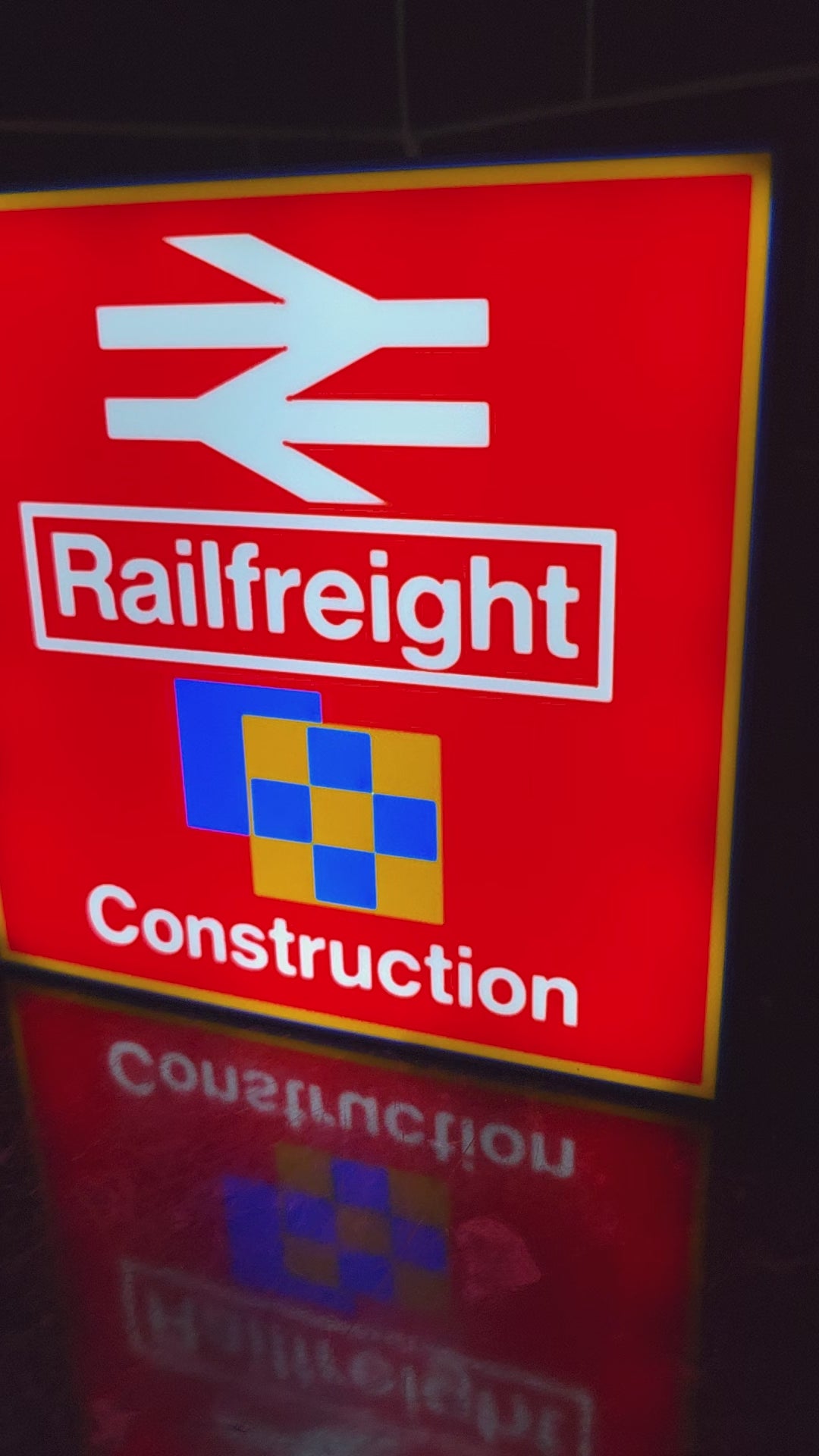 British Rail Railfreight - Construction Sector Lightbox